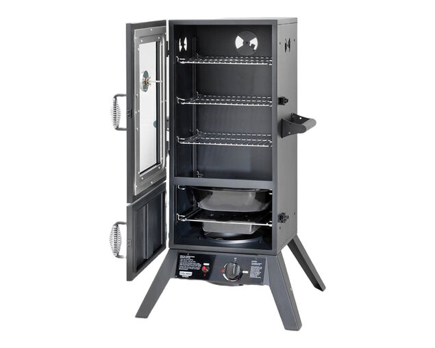 Hark 2-Door Gas Smoker With Window, , hi-res