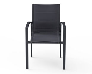 Boston Dining Chair - Gunmetal Grey