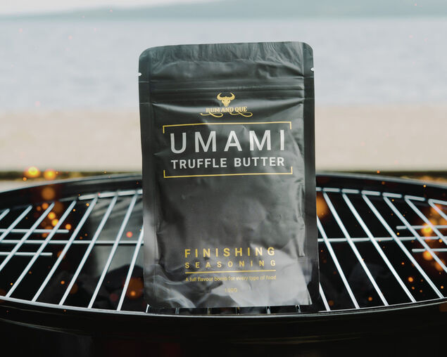 Rum & Que Umami Truffle Butter Finishing Seasoning, , hi-res