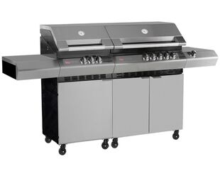 Ziegler & Brown Turbo Elite 8 Burner on Side Burner Cart