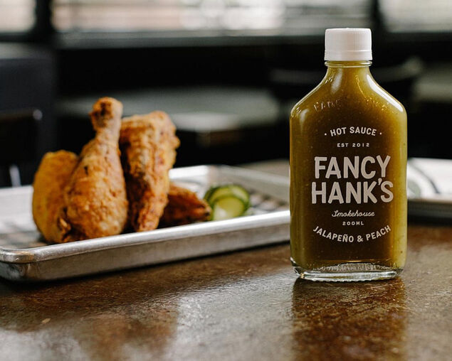 Fancy Hanks Jalapeño Peach Sauce 200ml, , hi-res