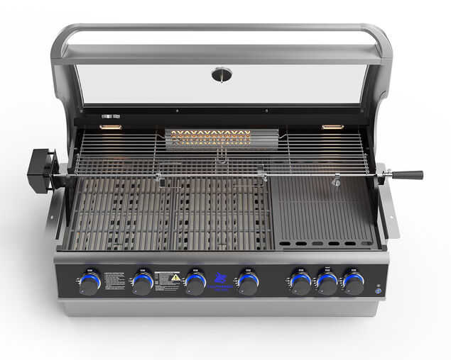 Deluxe Beefmaster T-Series 6 Burner Build-In BBQ, , hi-res