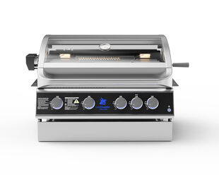 Deluxe Beefmaster T-Series 4 Burner Build-In BBQ