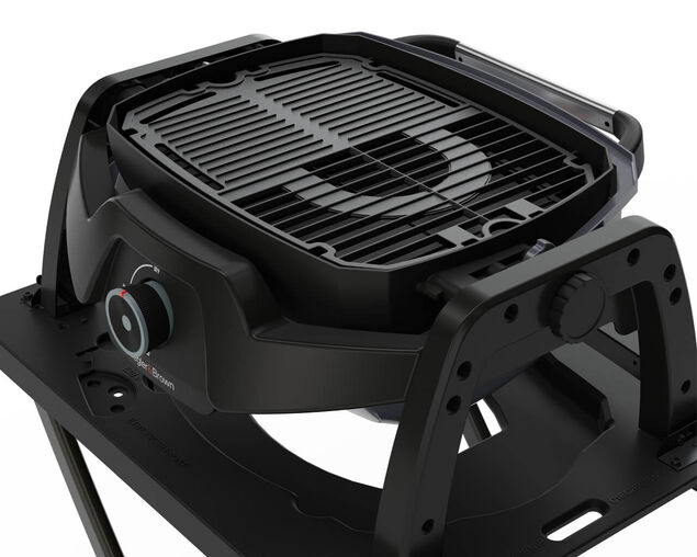 Ziggy Elite Nomad Single Burner Flame Failure BBQ plus Cart Bundle - Gunmetal Grey, , hi-res
