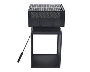 Maxiheat Stacker Firepit with Wood Storage
