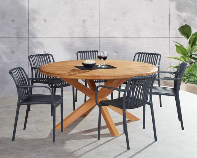 Alps Mix and Match 7 Piece Dining Setting, , hi-res
