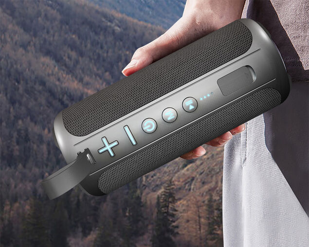 Rewind 20W Waterproof Portable Speaker - Black, , hi-res