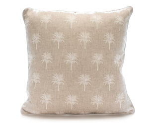 Madras Link Capri Palm Biege Outdoor Cushion - 50x50cm
