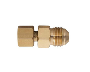 Gasmate Adaptor - Converts 3/8" SAE to 1/4" BSP Female
