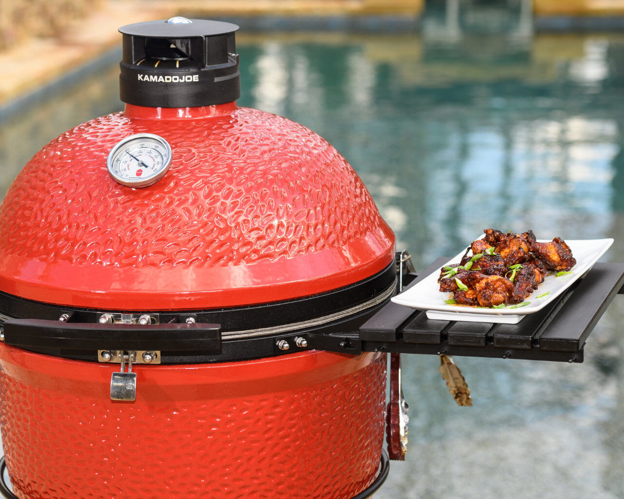 Buy Kamado Joe Classic Joe BBQ On Cart Series II at Barbeques Galore