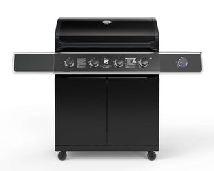 Beefmaster Classic 4 Burner Classic Cart with Stainless Steel Side Burner