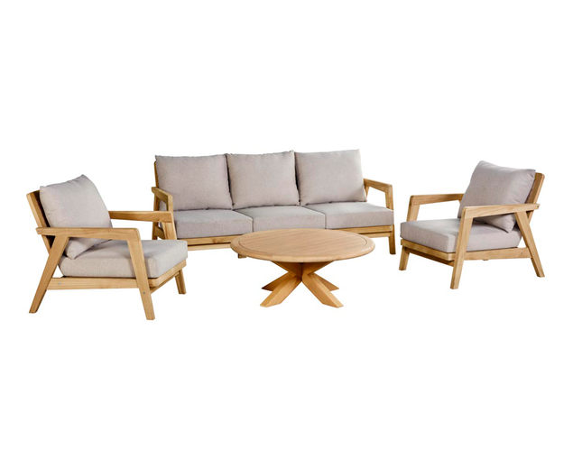 Bbq galore store outdoor lounge