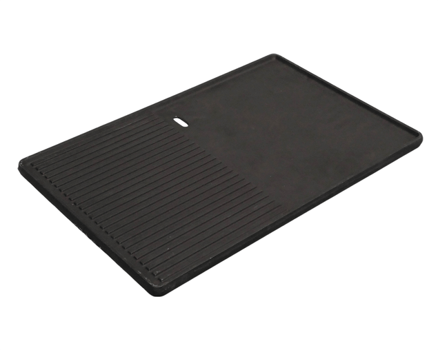 Reversible Cast Iron Hotplate - 320 x 485mm (13"), , hi-res
