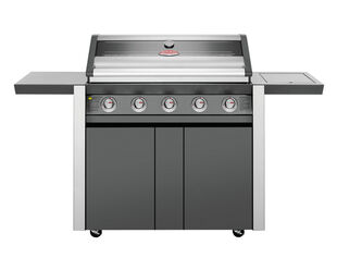 BeefEater 1600 Series - 5 Burner Stainless Steel BBQ With Side Burner (Dark)