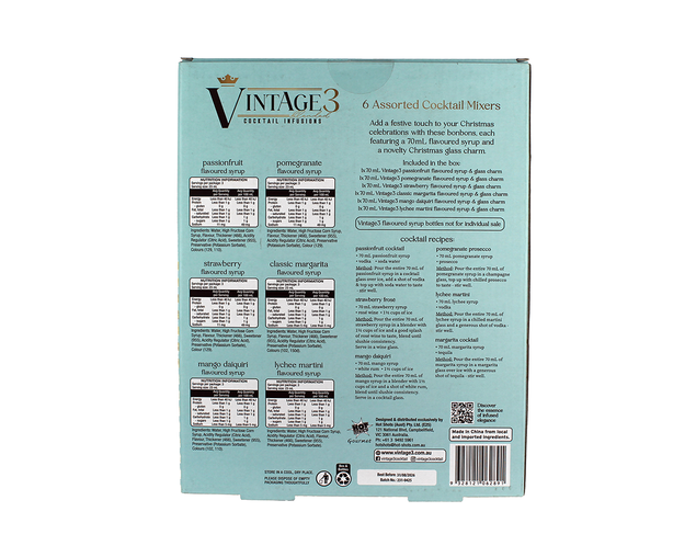 Vintage3 Cocktail Mix Bonbons, , hi-res