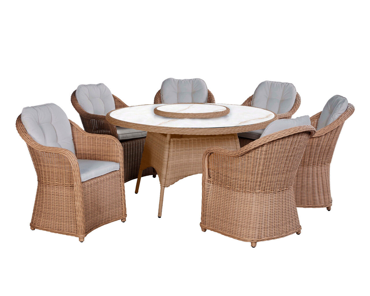 Geneva 7 Piece Dining Setting
