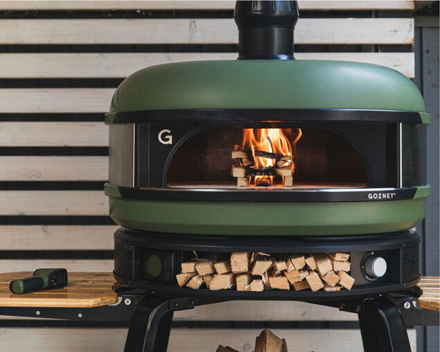 Gozney Dome Dual Fuel - Olive, Olive, hi-res