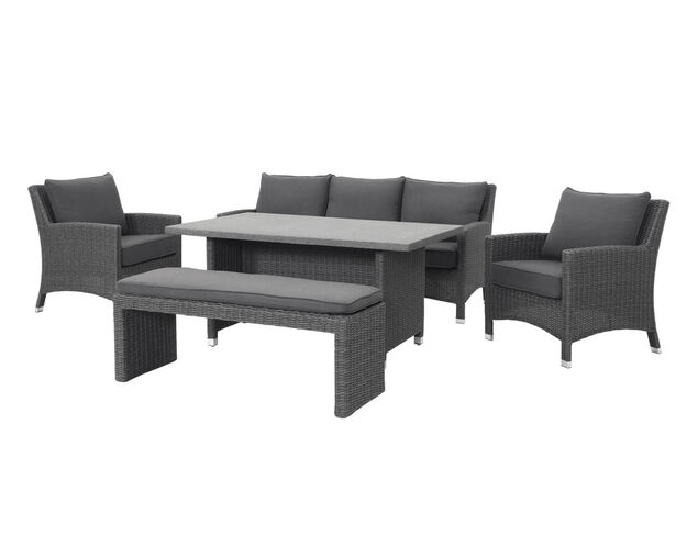 Avalon 5 Piece Low Dining Setting, , hi-res