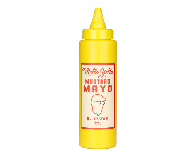 Al Brown Mello Yella Mustard Mayo 270G, , hi-res image number null
