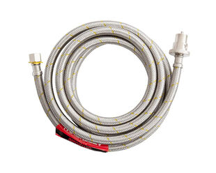 Gasmate Braided Bayonet Hose - 3000mm (Bayonet To 5/8" UNF (3/8" SAE))