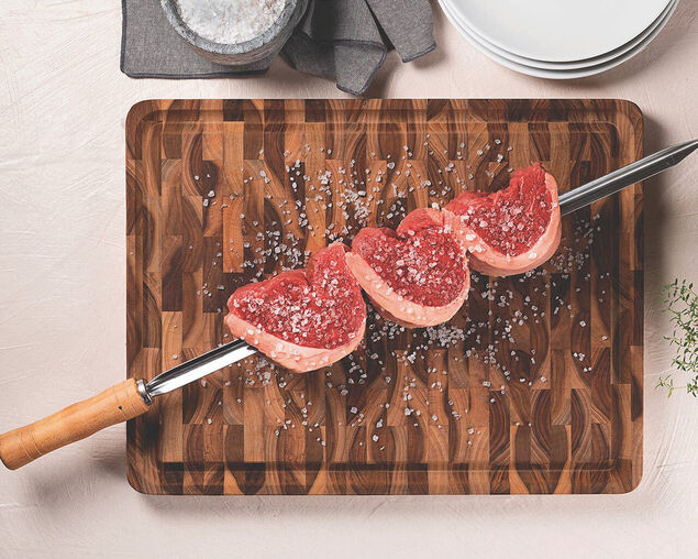 Tramontina Teak Wood Barbecue Board - FSC Certified, , hi-res