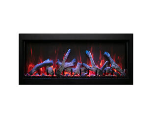 Amantii Smart 72" Electric Deep  Built-in only comes with optional black steel surround