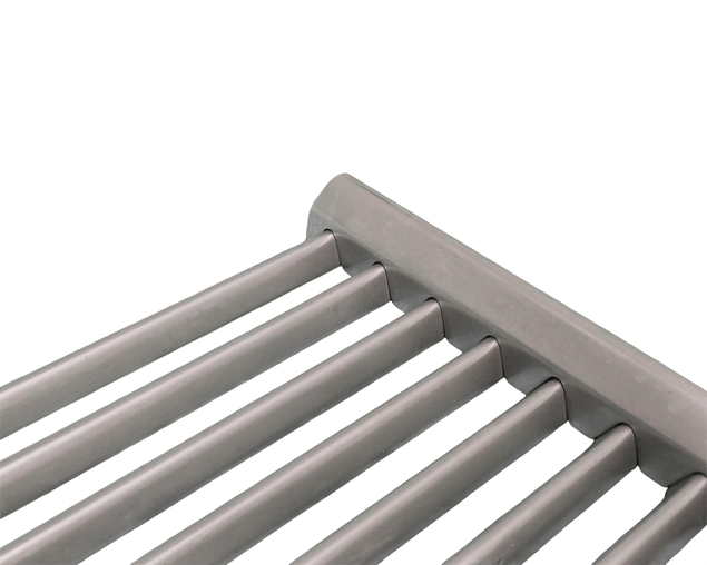 Turbo Stainless Steel Sharktooth Cooking Grill - 200 x 485mm, , hi-res