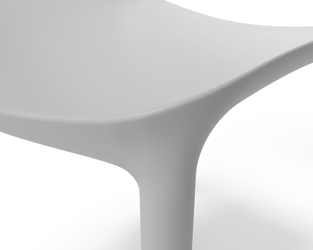 Riley Dining Chair - White, White, hi-res