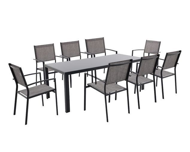 Malmo 9 Piece Dining Setting, , hi-res