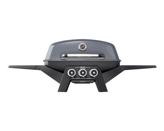 Ziggy Elite Triple Grill NG BBQ - Gunmetal Grey, , hi-res image number null