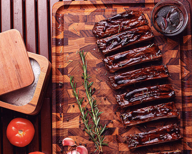 Tramontina Teak Wood Barbecue Board - FSC Certified, , hi-res
