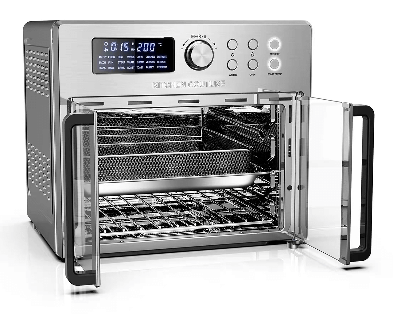 gourmia french door air fryer oven reviews