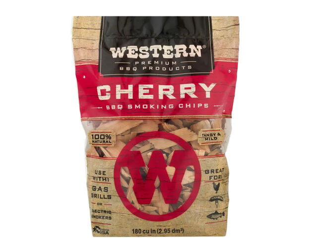 Western Premium Smoking Wood Chips - Cherry, , hi-res image number null