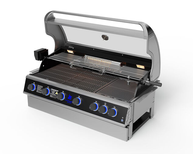 Deluxe Beefmaster T-Series 6 Burner Build-In BBQ, , hi-res