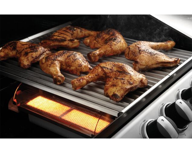 Radiant Quartz Technology (RQT) Burner with Quartz Dome, , hi-res