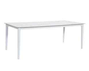 Dome Dining Table 210cm (Bone)