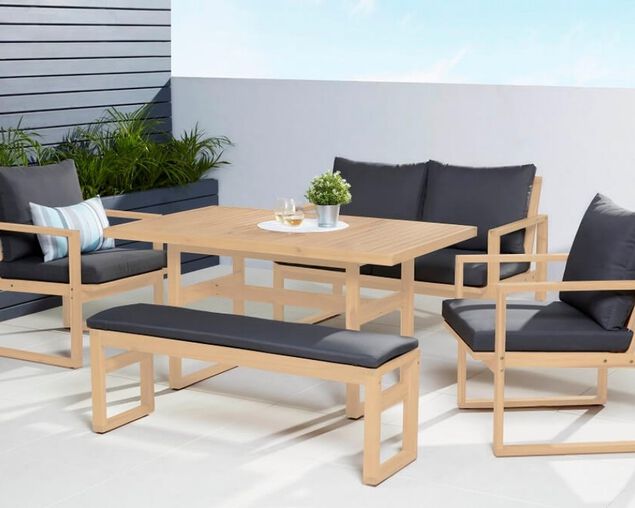 Harper 5 Piece Low Dining Setting, , hi-res