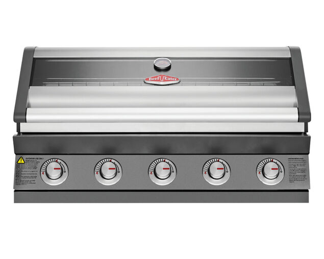 BeefEater 1600 Series 5 Burner Build In BBQ, , hi-res