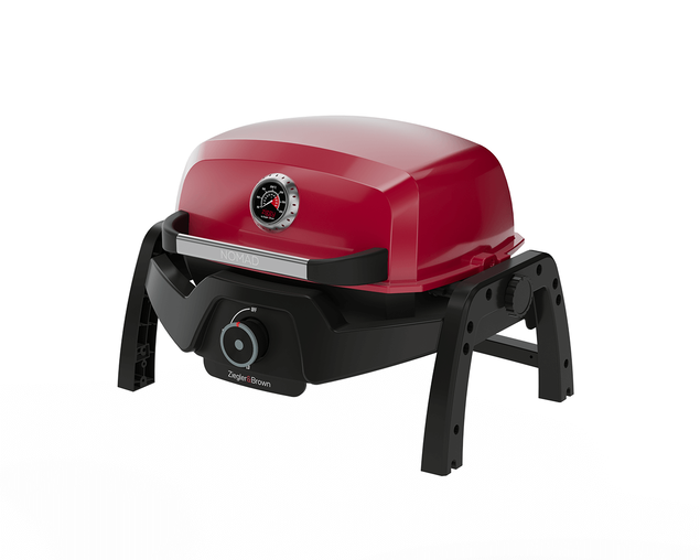 Ziggy Elite Nomad Single Burner Flame Failure BBQ - Chilli Red, , hi-res