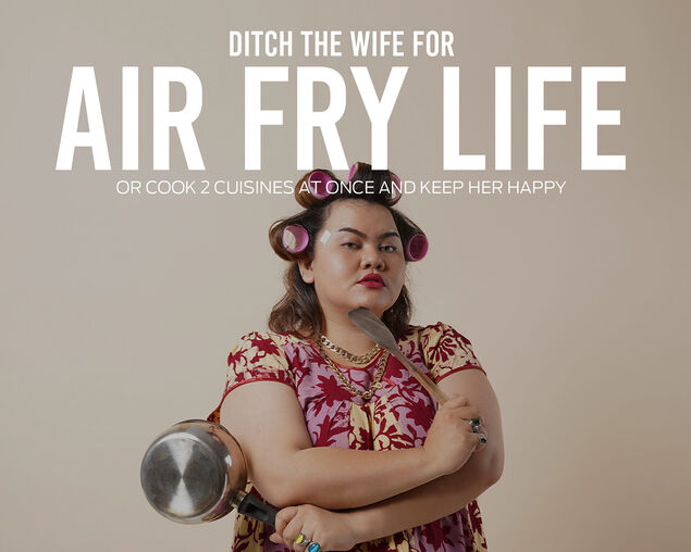 Kitchen Couture Dual View Stainless Steel Air Fryer - 10L, , hi-res