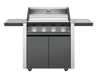 BeefEater 1600 Series - 4 Burner Stainless Steel BBQ With Side Burner (Dark)