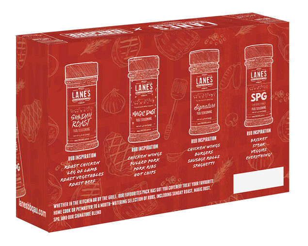 Lanes BBQ Rubs Gift Pack, , hi-res