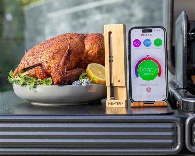 Meater Plus Single Probe Wireless Smart Meat Thermometer, , hi-res