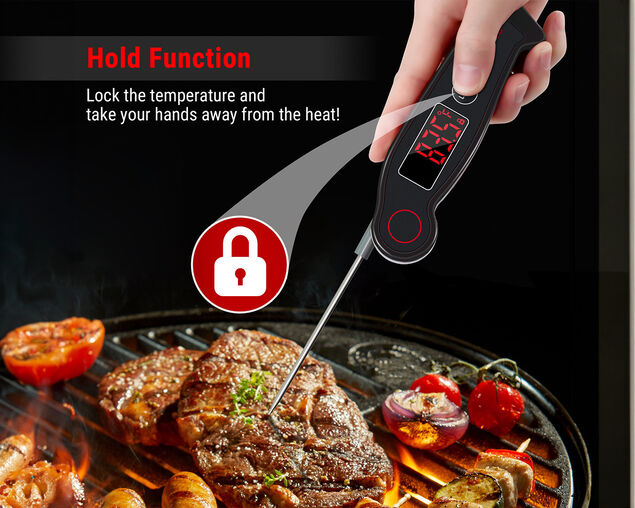 ThermoPro TP19W Waterproof Instant Read Thermometer, , hi-res