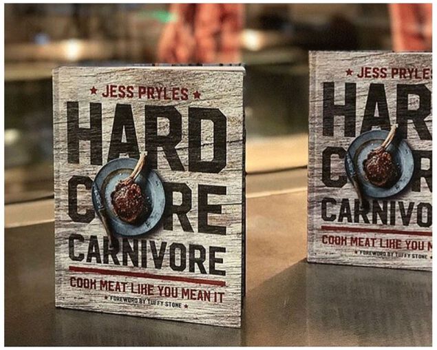Hardcore Carnivore Cookbook By Jess Pryles, , hi-res