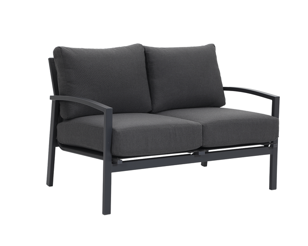 Jette 4 Seater Lounge Bundle - Gunmetal Grey, , hi-res