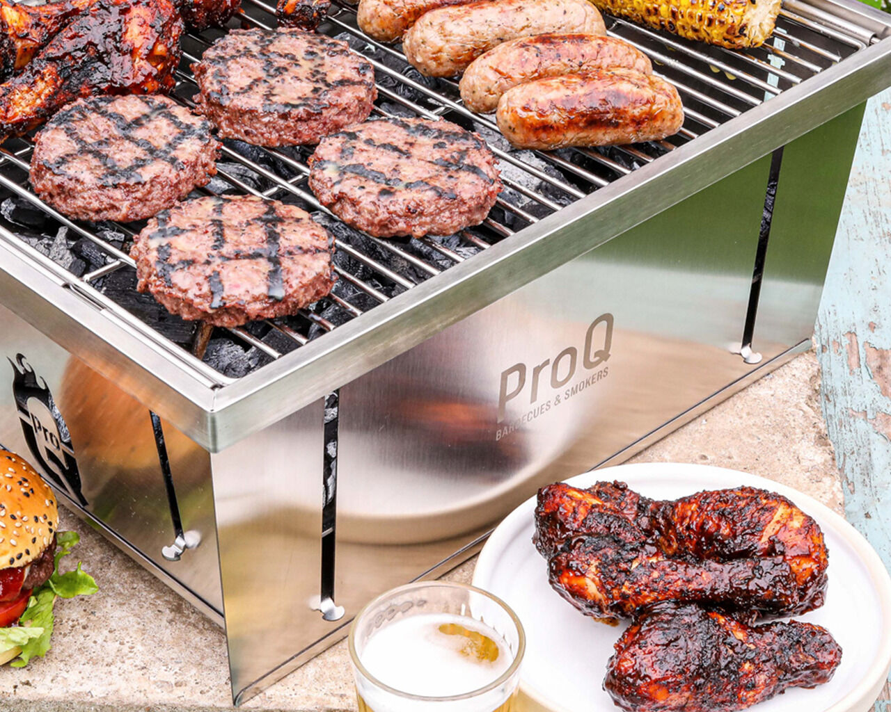 Portable charcoal bbq grill store