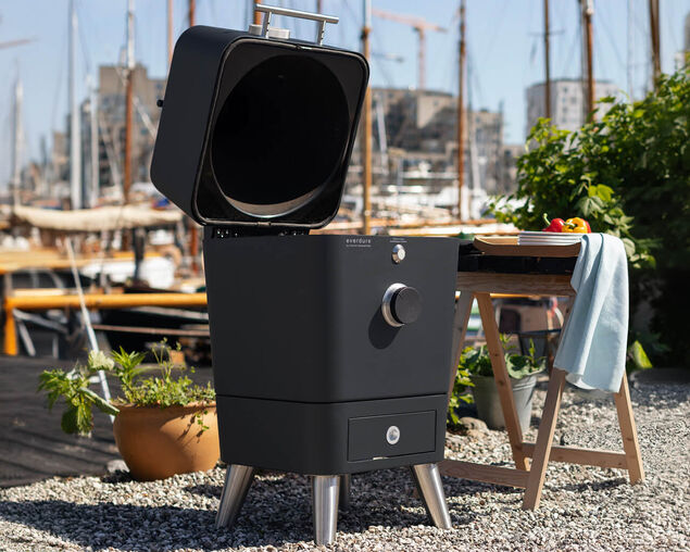 Everdure by Heston Blumenthal K1 Kamado Charcoal BBQ, , hi-res