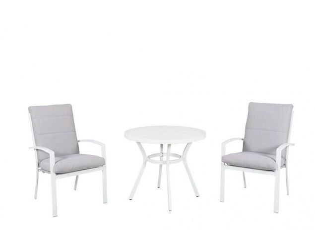 Jette 3 Piece Dining (White), White, hi-res image number null