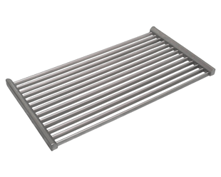 Turbo Stainless Steel Sharktooth Cooking Grill - 250 x 485mm
